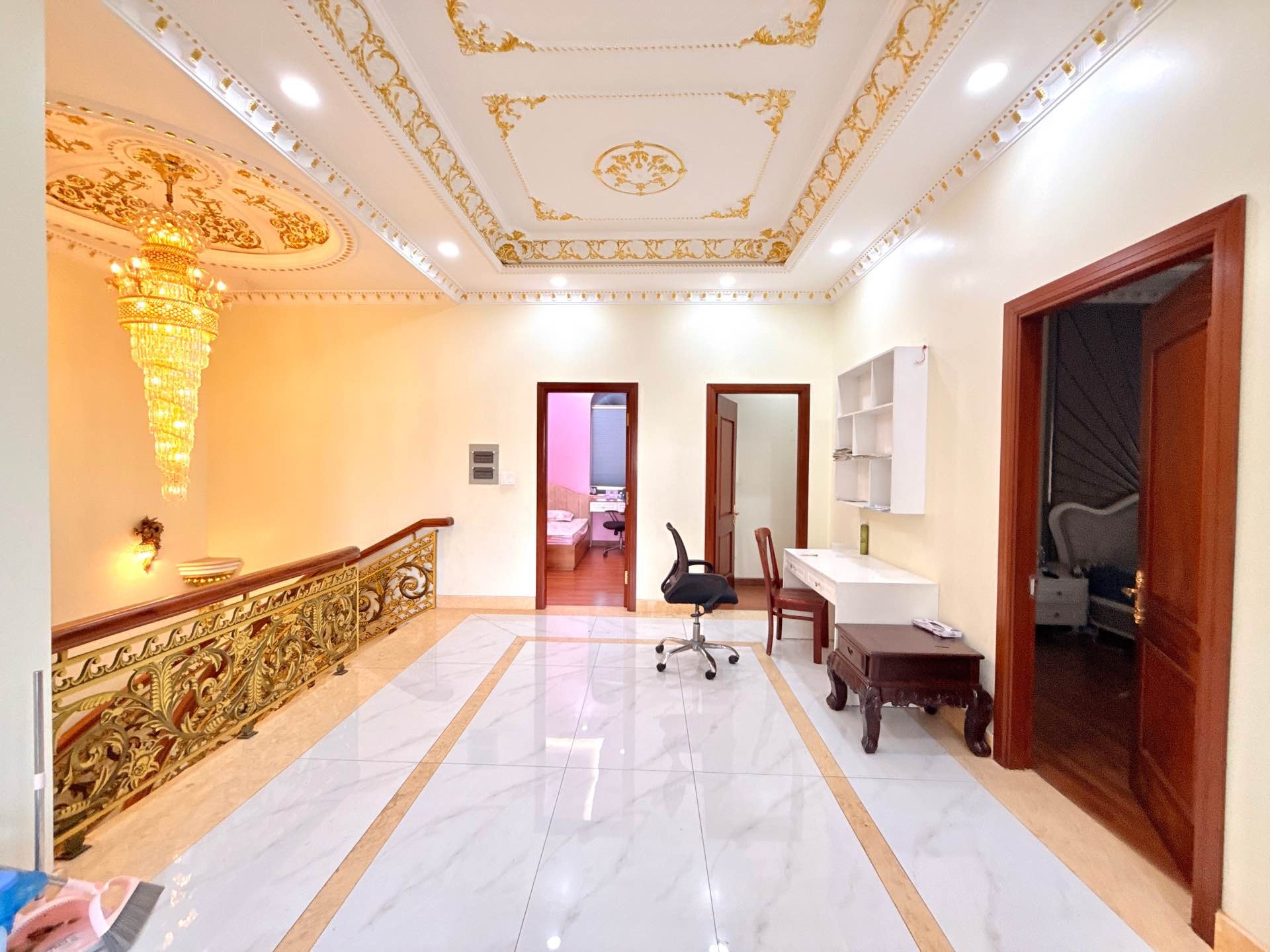 Biệt thự An Dương Vương ngang 30m, Nội thất gỗ cao cấp, Xa Xỉ - 0931172218 4