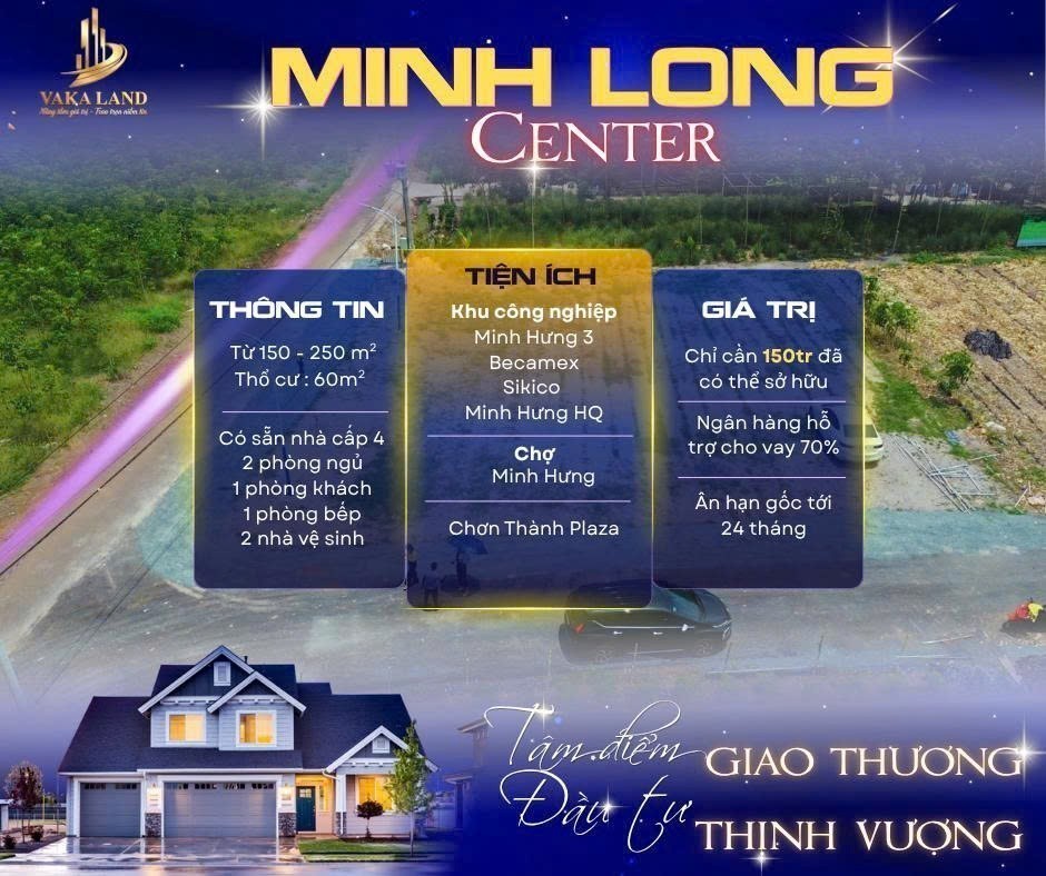 ĐẤT TRUNG TÂM CHƠN THÀNH – GIÁ MỀM CHỈ TỪ 5XX 3