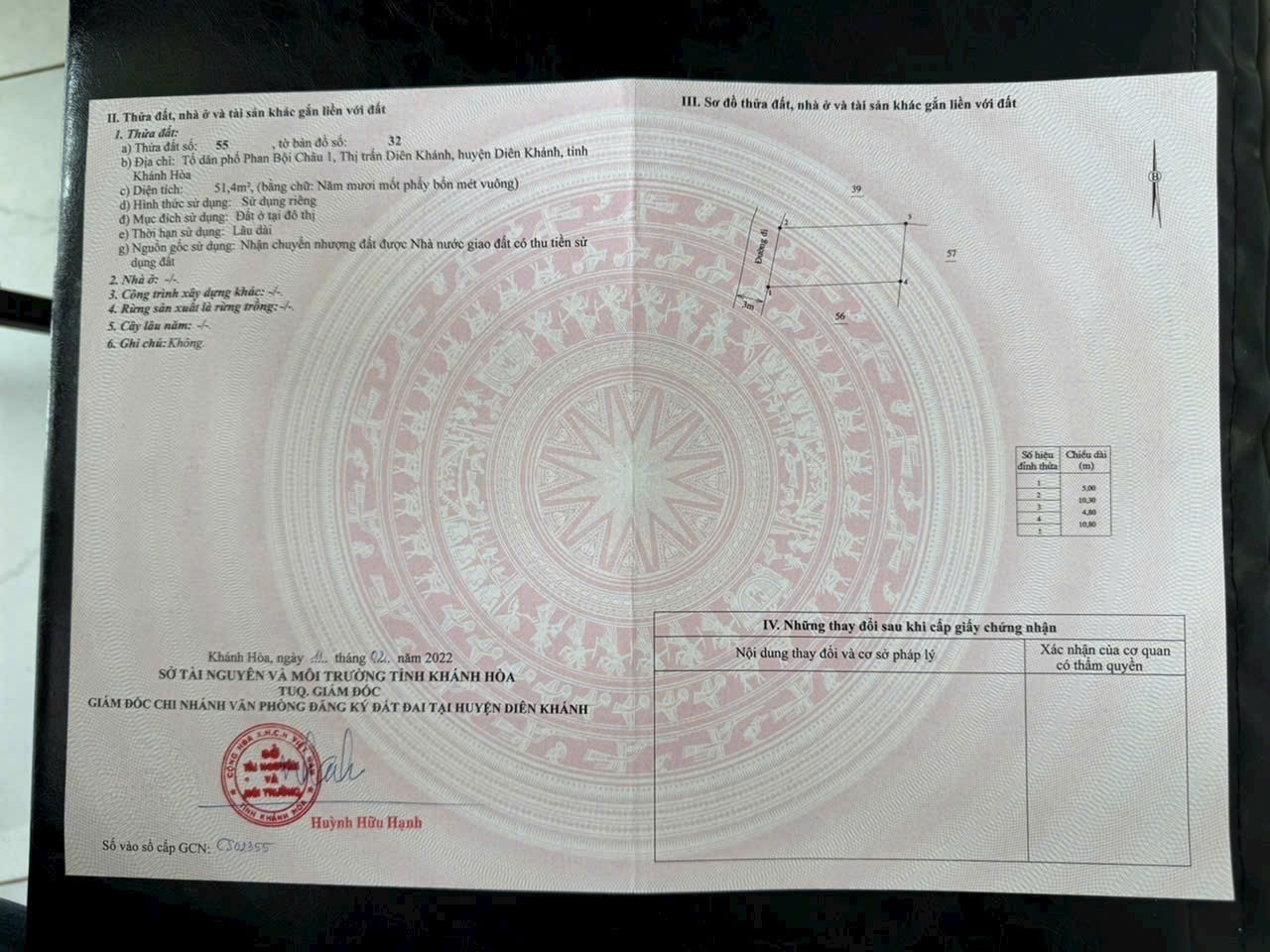 Bán đất thị trấn Diên Khánh giá rẻ full thổ gần ngã 3 Thành giáp ranh khu ĐT Nam Sông Cái 10