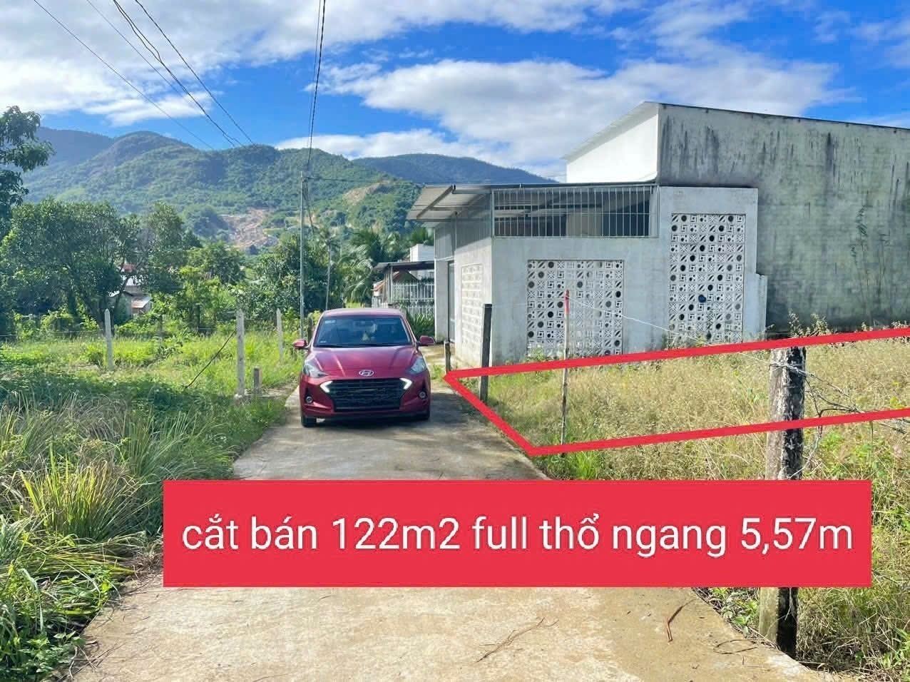 Bán đất Diên Tân full thổ giá rẻ sát bên Hương Lộ 62 đối diện công ty Đảnh Thạnh đi vào 7