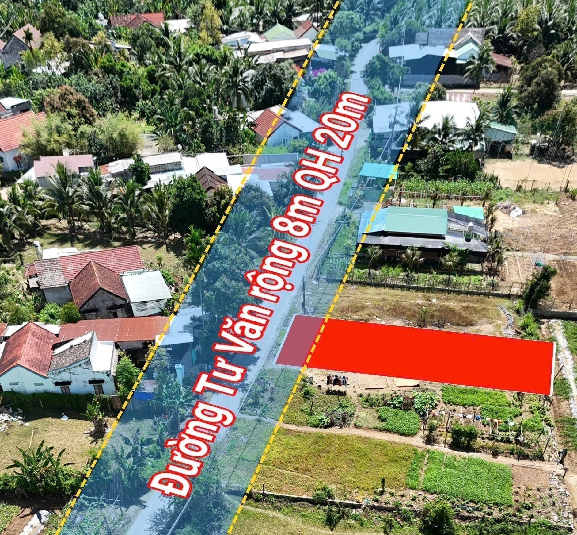 Bán đất Diên Phước giá rẻ mặt tiền đường Tư Văn kết nối Tỉnh Lộ 2 và HL39 - giáp Diên Lạc 2