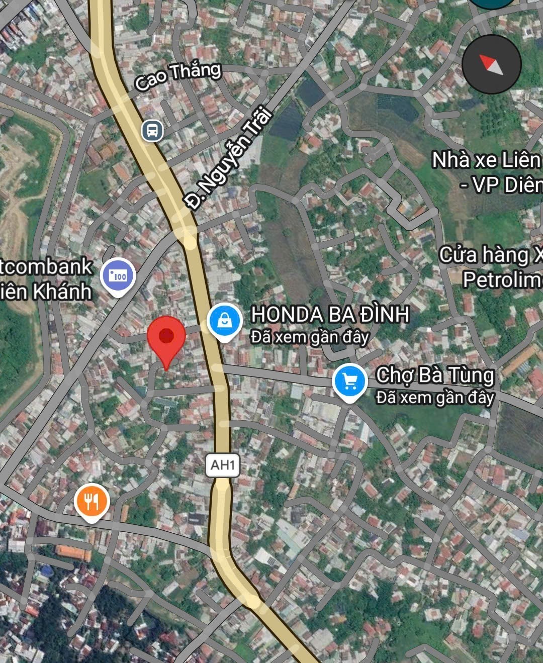 Bán đất Diên Thạnh ngay trung tâm đối diện ngã ba Dốc Bà Tùng 8