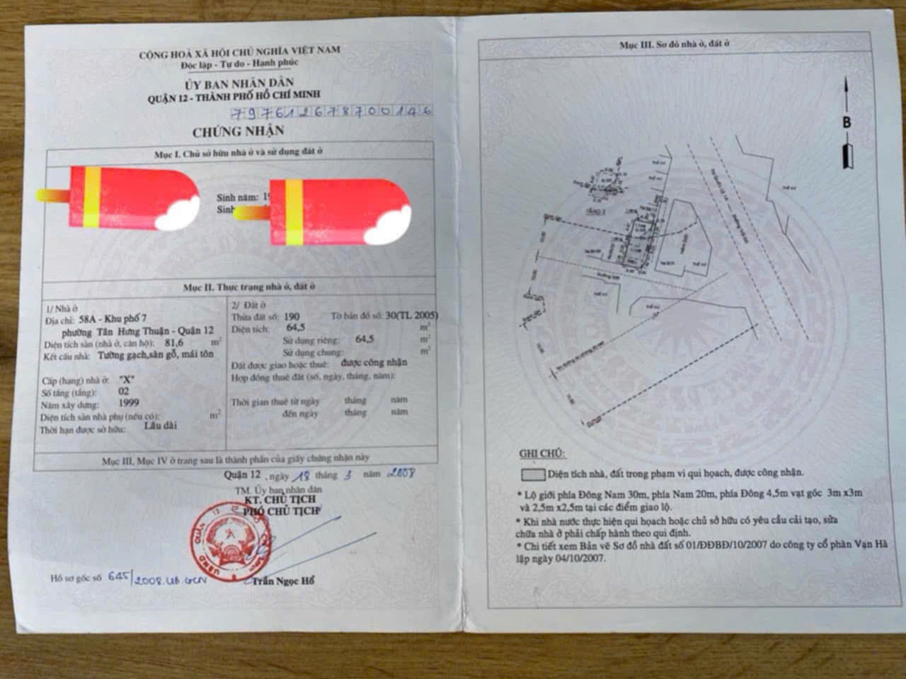 BÁN GẤP NHÀ MẶT TIỀN ĐÔNG HƯNG THUẬN 05, QUẬN 12 GIÁ CHỈ 4.5 TỶ 2