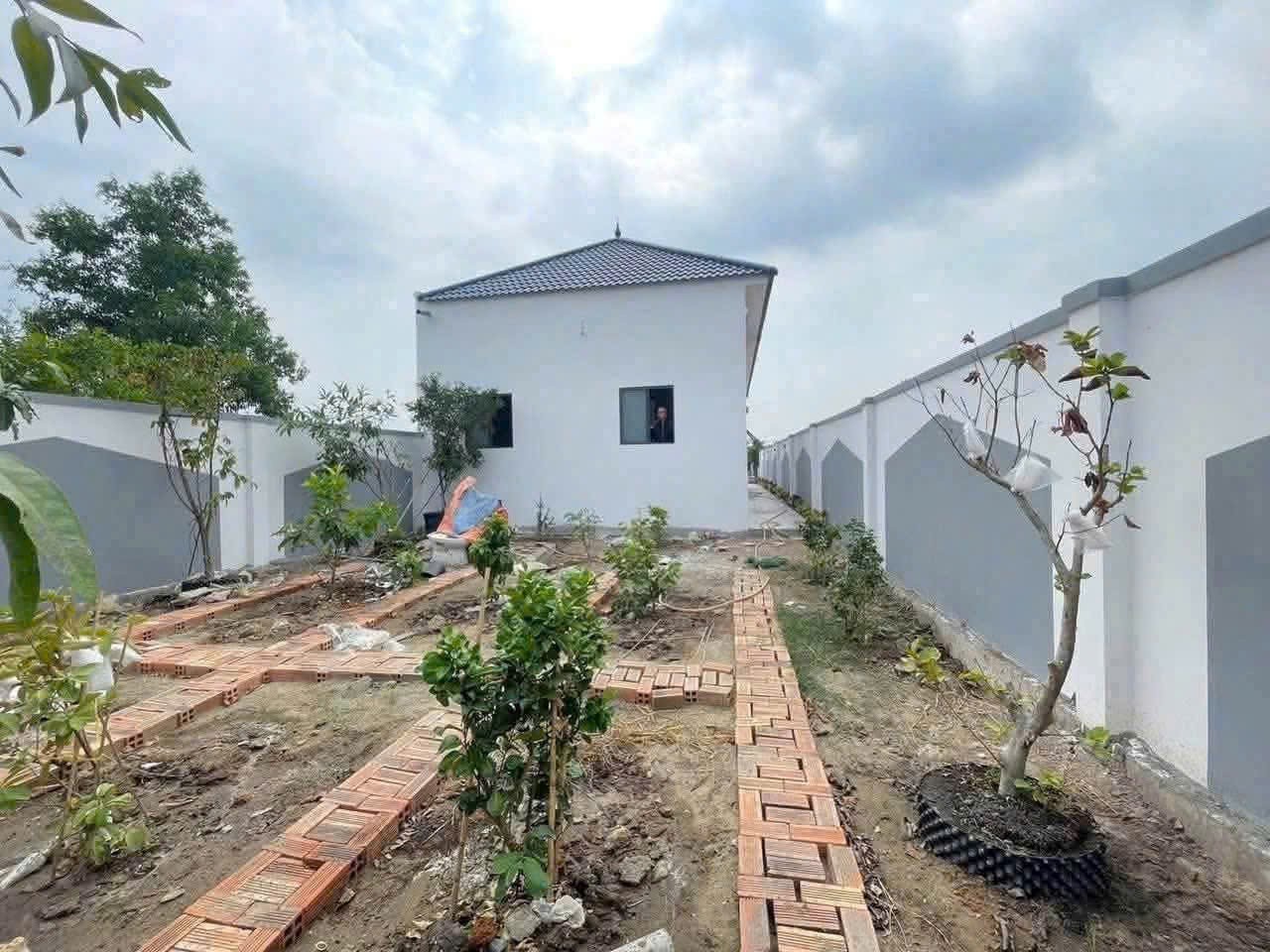 Bán nhà vườn mái nhật mt đường liên ấp 1A-1B , Long Hòa, Cần Đước dt 332m2 full thổ giá 3,9 tỷ 11