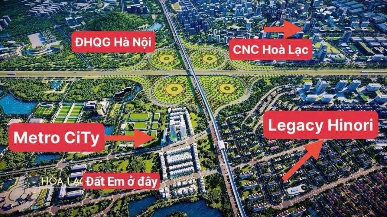 DÀNH CHO NHÀ  ĐẦU TƯ Ở KHU CÔNG NGHỆ CAO HOÀ LẠC, GIÁ F0. 5