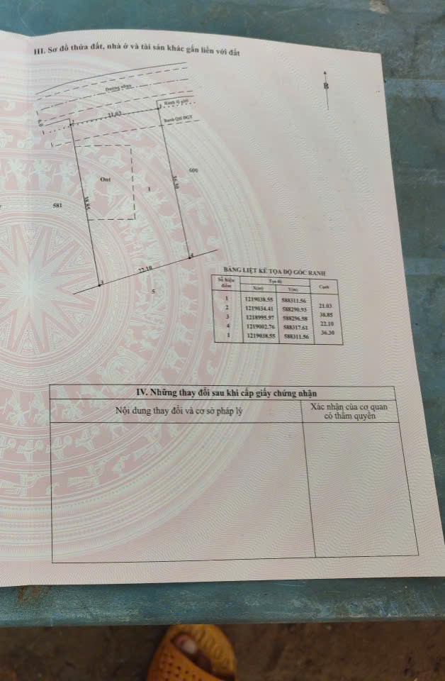 Bán đất hẻm Nguyễn Thị Rành, xã Nhuận Đức tdt 1000m2 (300m2 thổ) thích hợp xây biệt thự giá 5,8 tỷ