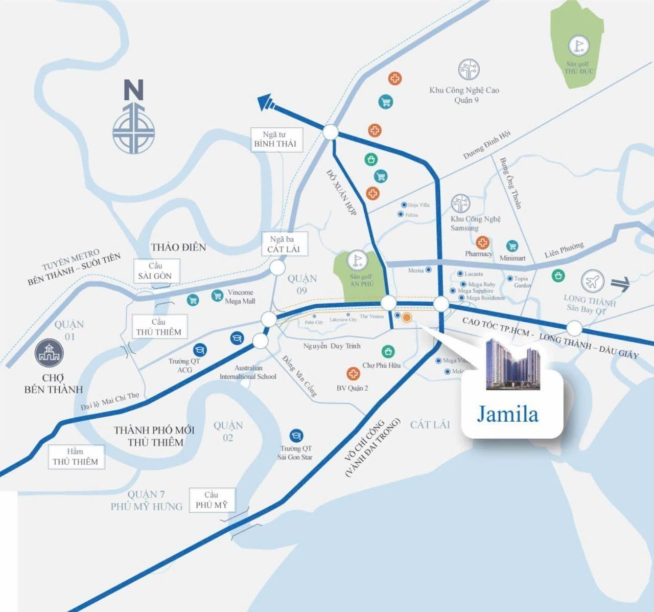 Cho thuê Căn hộ chung cư Quận 9, Hồ Chí Minh, Diện tích 100m², Giá 16 Triệu/tháng 10