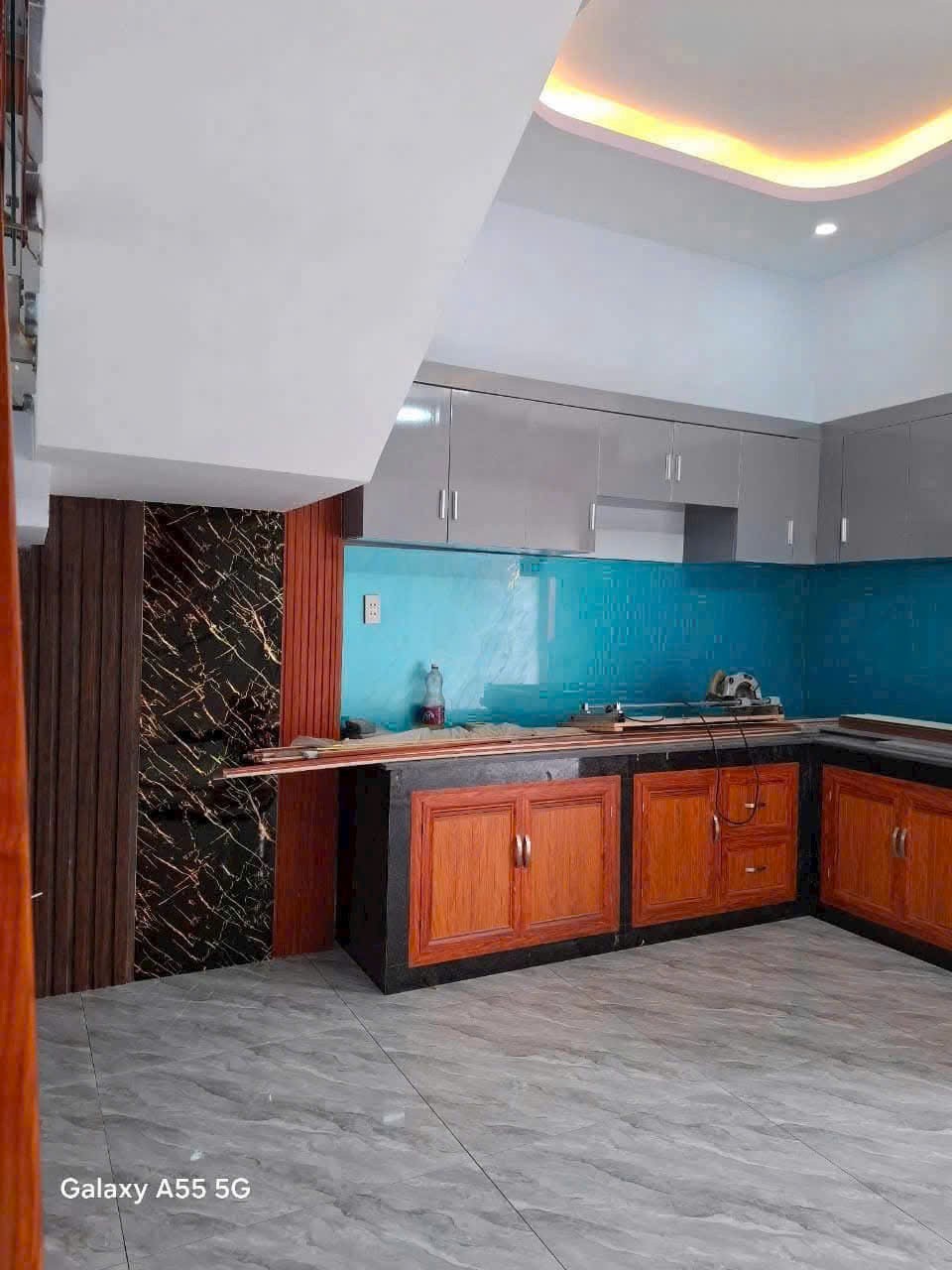 Bán nhà mt kênh xã Bình Mỹ, Củ Chi dt 178m2 ( 138m2 thổ) 1 lầu ,3pn,2wc hướng Tây giá 3,75 tỷ 8
