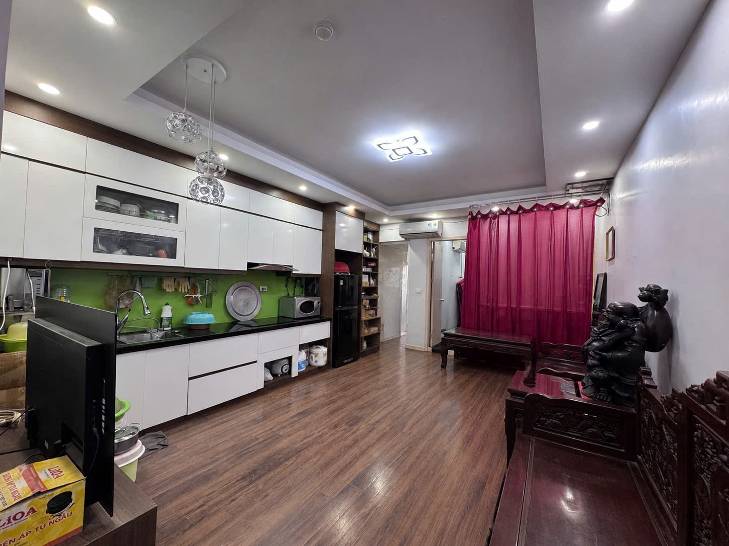 Cần nhượng lại căn hộ 1 phòng ngủ tại khu 5 tòa mới B2.1 KDT Thanh Hà 2