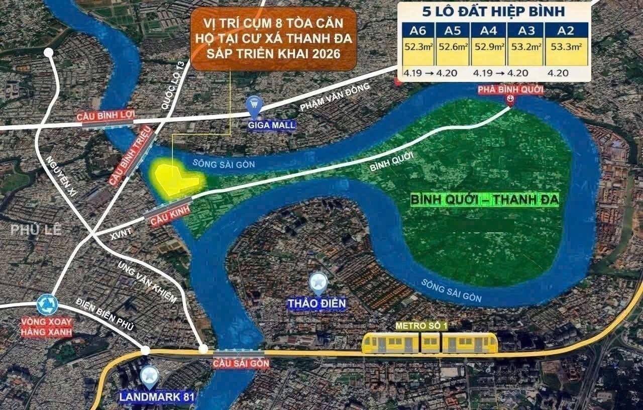 Cần bán Đất Phường Hiệp Bình Chánh, Thủ Đức, Diện tích 53m², Giá 6.45 Tỷ 12
