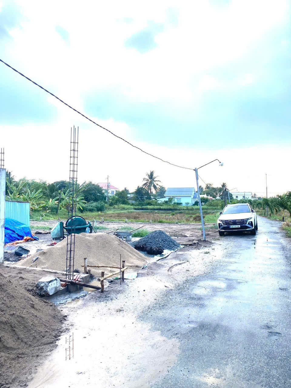 Bán 10 lô đất thổ cư mt đường nhựa thị trấn Thủ Thừa giá từ 780 đến 930 triệu tùy lô 5