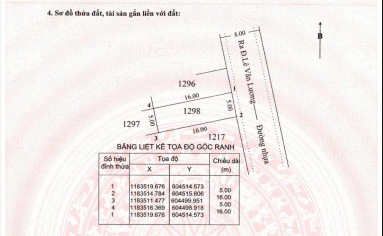 KDC SG South 1181 Lê Văn Lương - 80m2 - Chỉ 6 tỷ 4 4