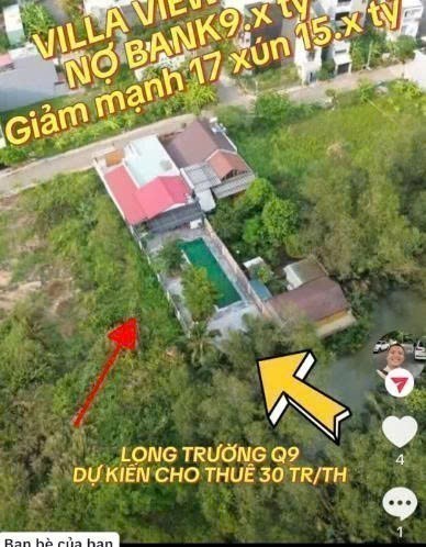 Cần bán Biệt thự Phường Long Trường, Quận 9, Diện tích 612m², Giá 15.5 Tỷ