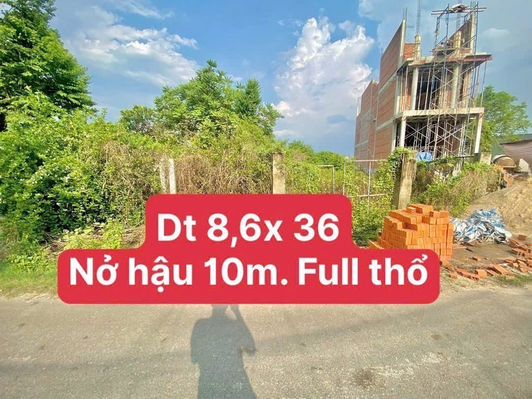 Bán đất mặt tiền đường nhựa 1/ Nguyễn Thị Lắng, Tân Phú Trung dt 328m2 full thổ giá 3,9 tỷ 2
