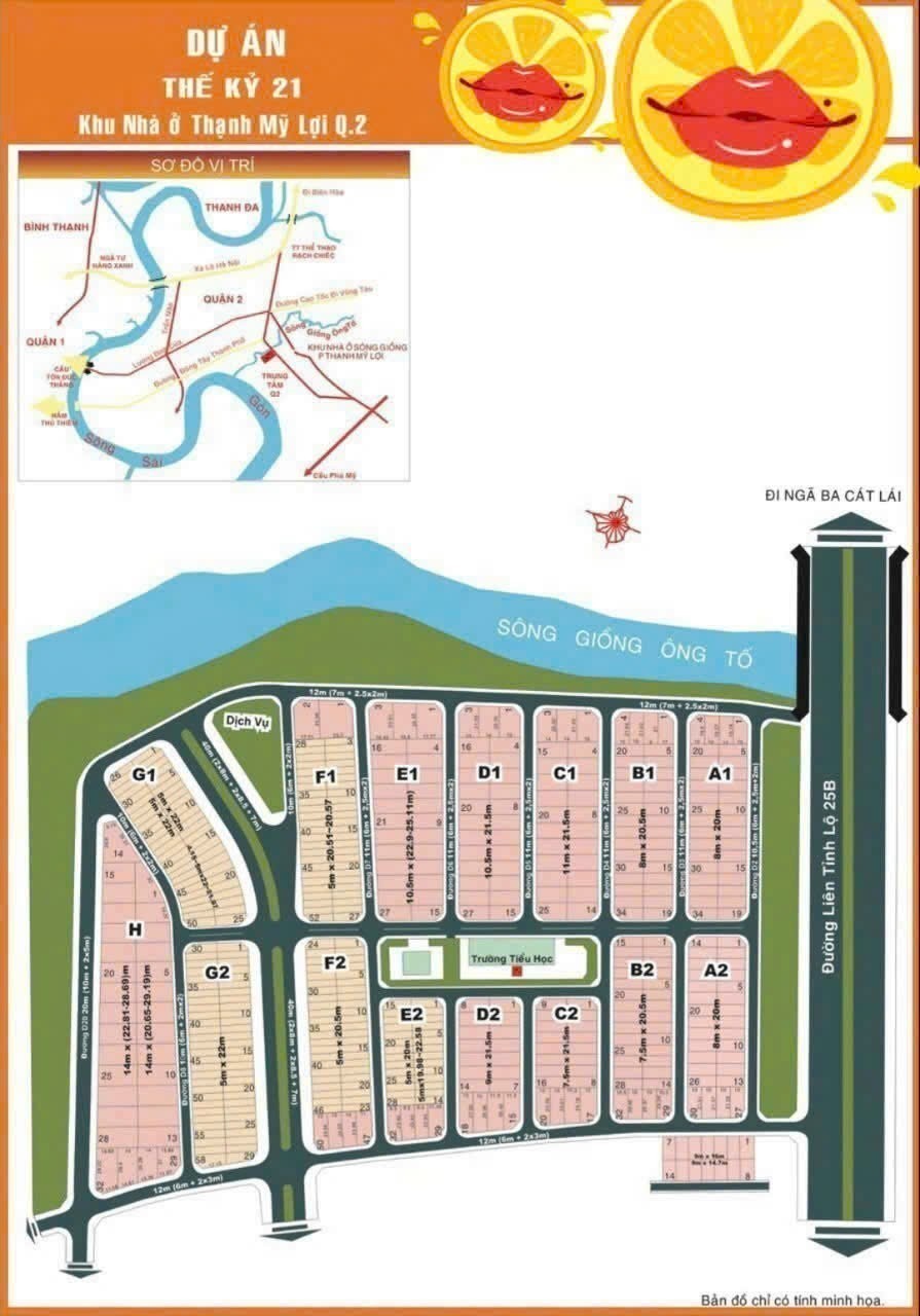 Cần bán Đất Phường Bình Trưng Tây, Quận 2, Diện tích 104m², Giá 200 Triệu/m²