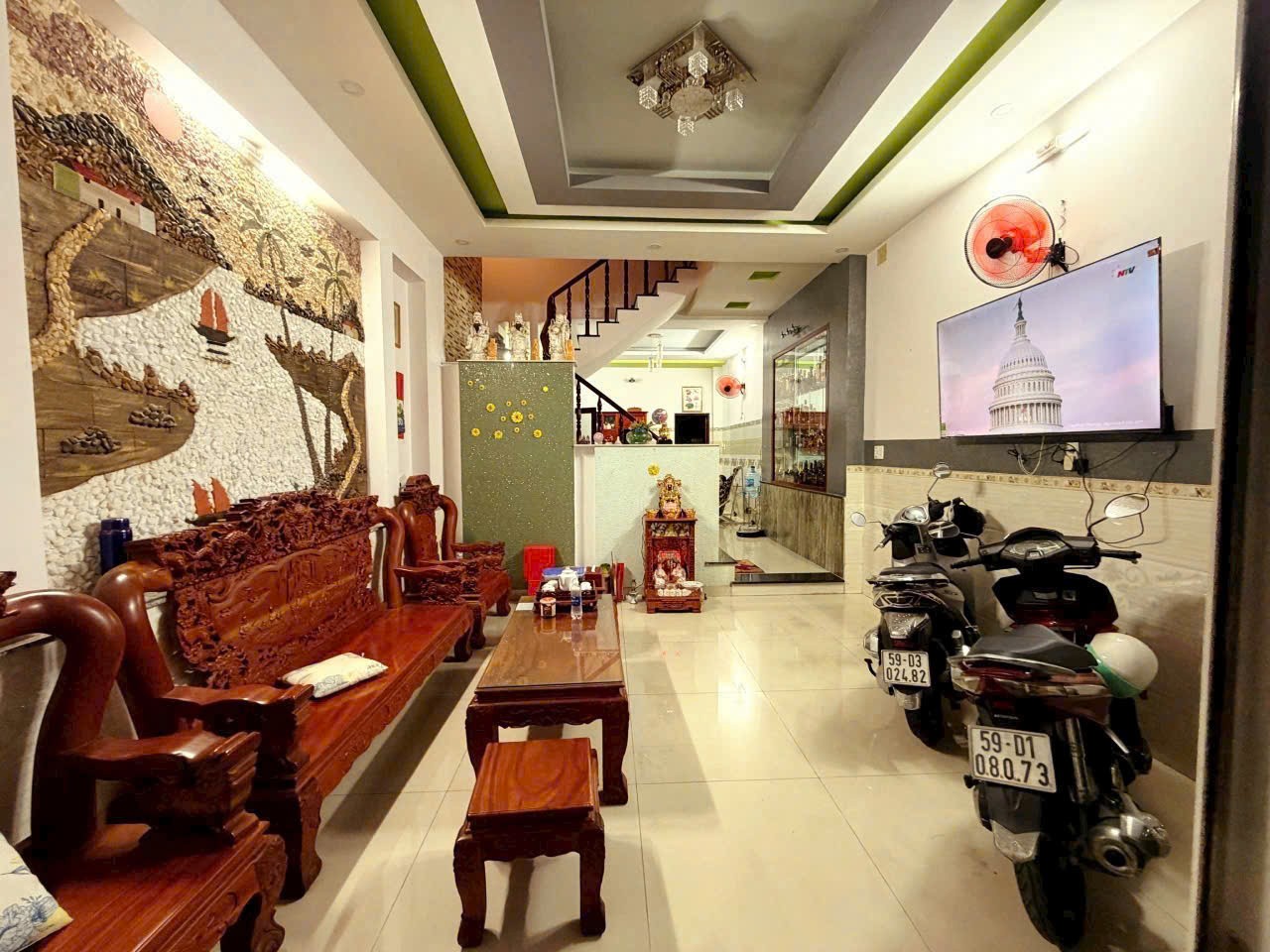 Bán nhà 704// Hương Lộ 2, Bình Trị Đông dt 58,5m2 ,3 lầu 4pn,5wc hướng BẮC giá 6,95 tỷ 3