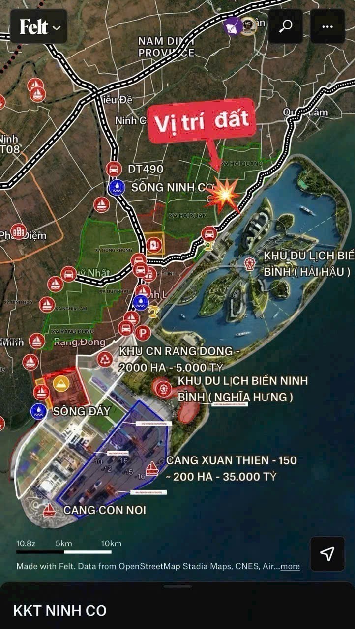 Cần bán Đất Xã Hải Xuân, Hải Hậu, Diện tích 95m², Giá 900 Triệu 5