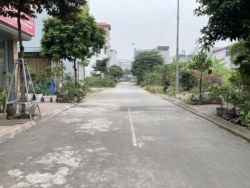 Cần bán đất TĐC Trâu Quỳ, Gia Lâm: 60m2, mặt tiền 4,58m, view vườn hoa siêu thoáng 3