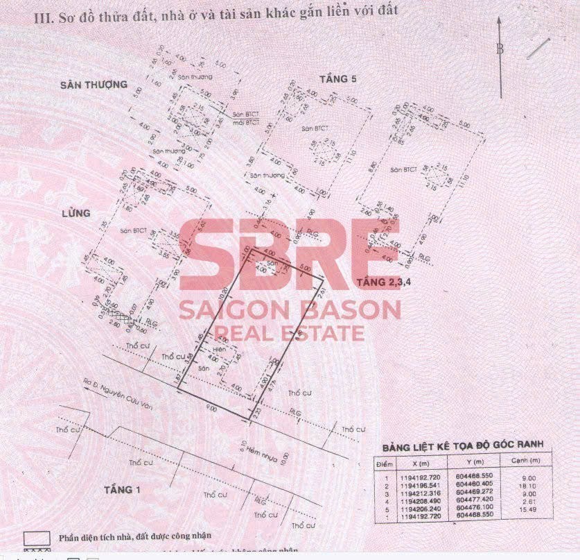 Cần bán Căn hộ chung cư Bình Thạnh, Hồ Chí Minh, Diện tích 162m², Giá 52 Tỷ 9