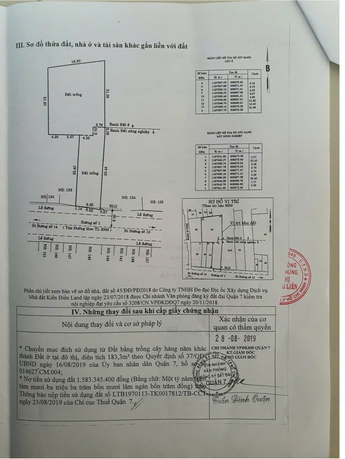 Cần bán Đất Phường Tân Phú, Quận 7, Diện tích 590m², Giá Thương lượng 3