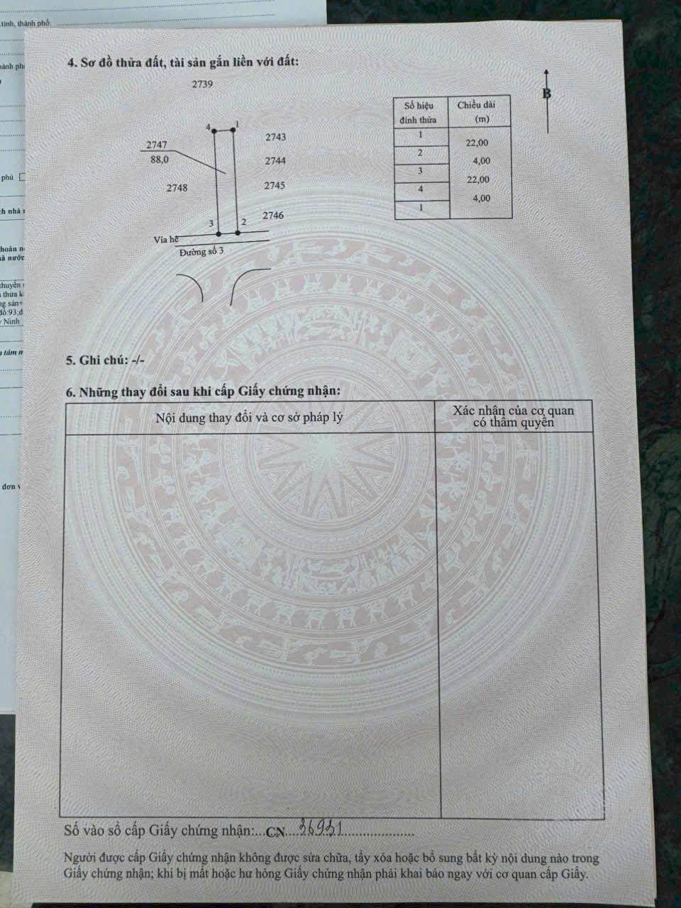 Chủ kẹt cần bán gấp 88m2 kdc Nam Phong giá xả lỗ 670tr 4