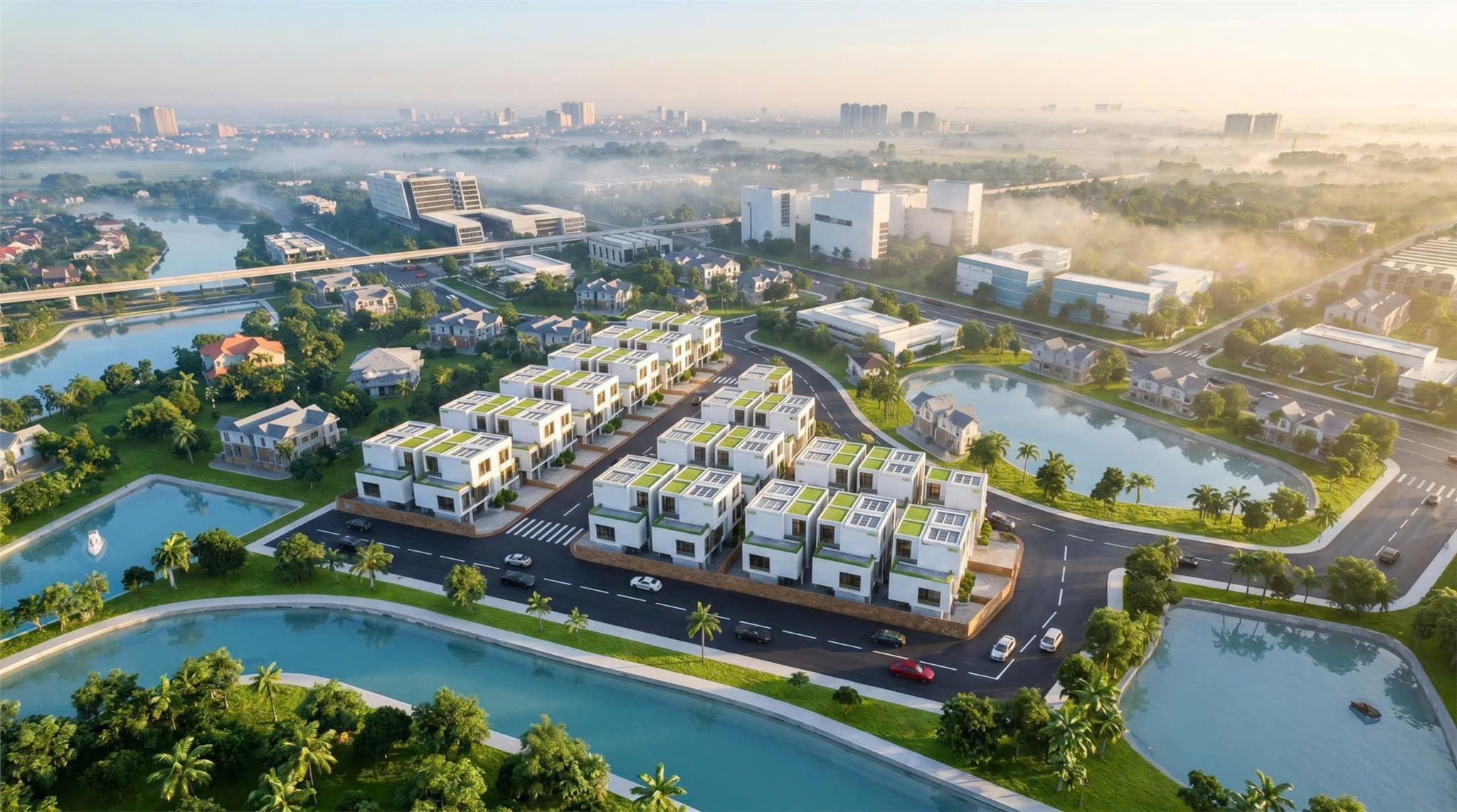 Hiếm View Hồ Đồng Trạng 100m nhỉnh 3tỷ đường 2 ôtô vòng quanh gần ĐH FPT, ĐHQG HN QL21 2