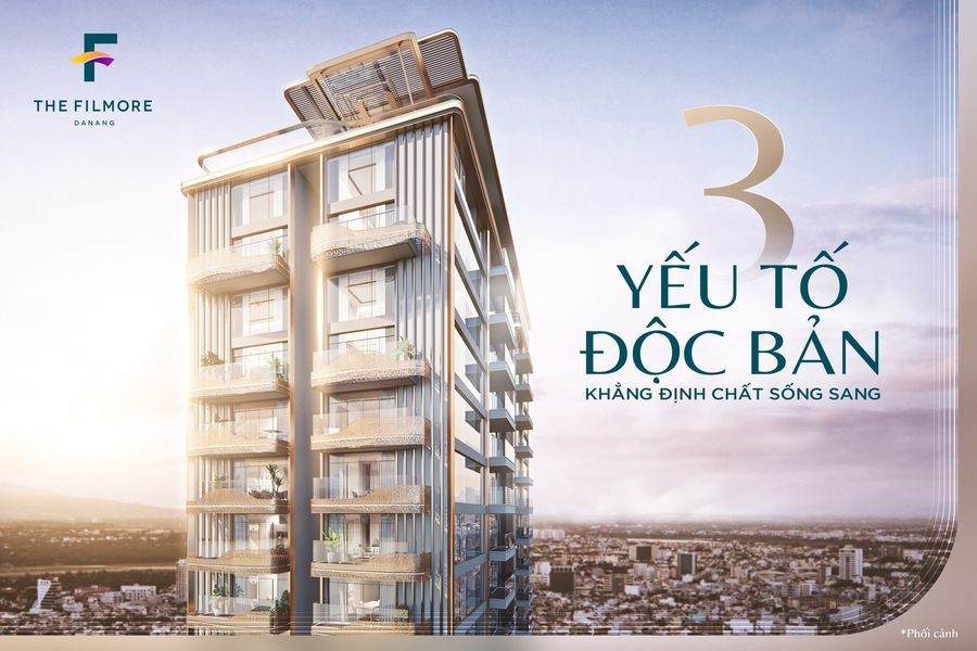 Sở hữu các căn hộ 1PN, 2 PN, 3PN tầng cao, penthouse The Filmore Da Nang - Liên hệ Hương 0903407925 5