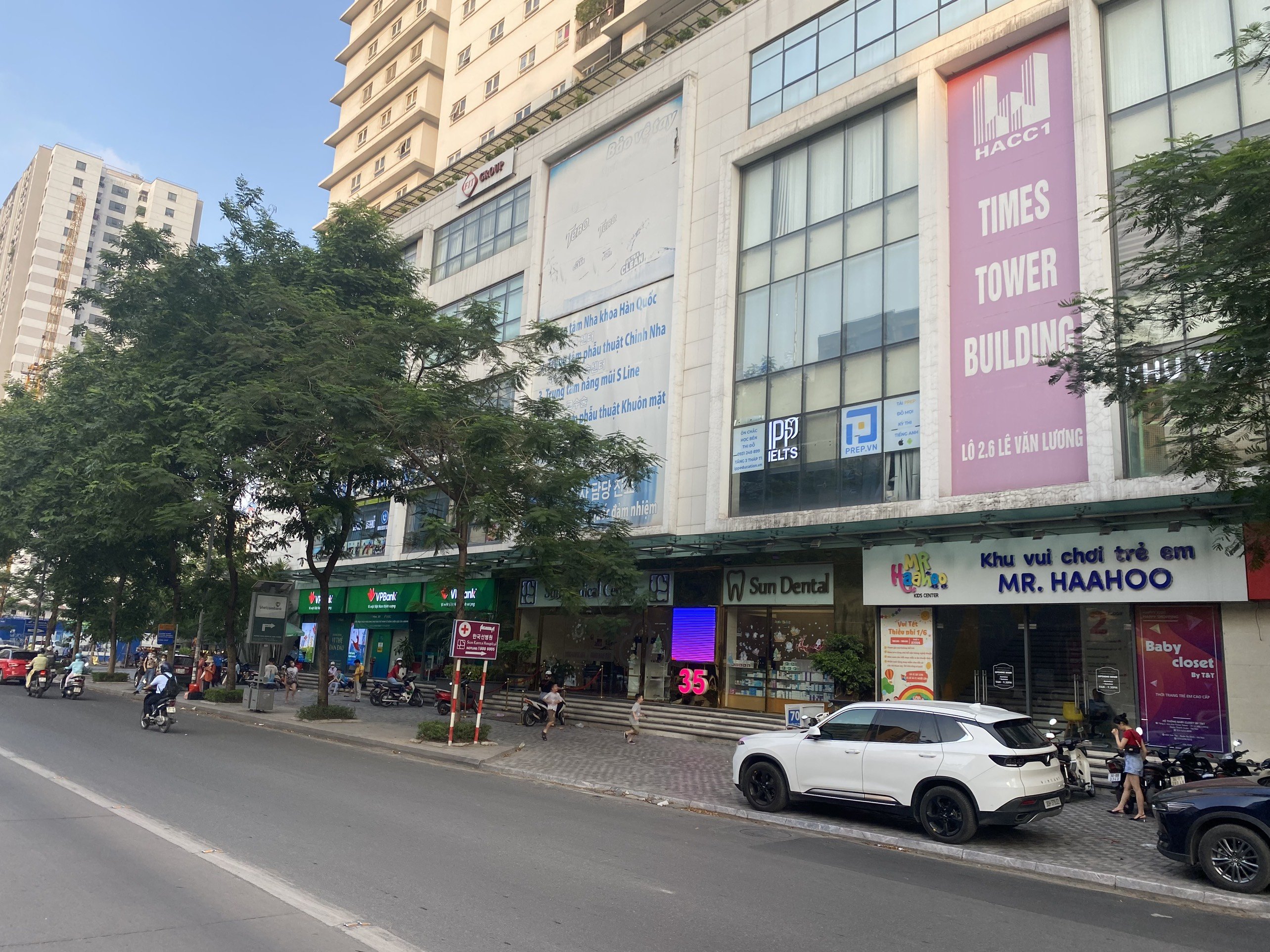 Chào thuê ngân hàng, siêu thị, showroom, trung tâm ngoại ngữ, bảo hành tại Times Tower Thanh Xuân 3