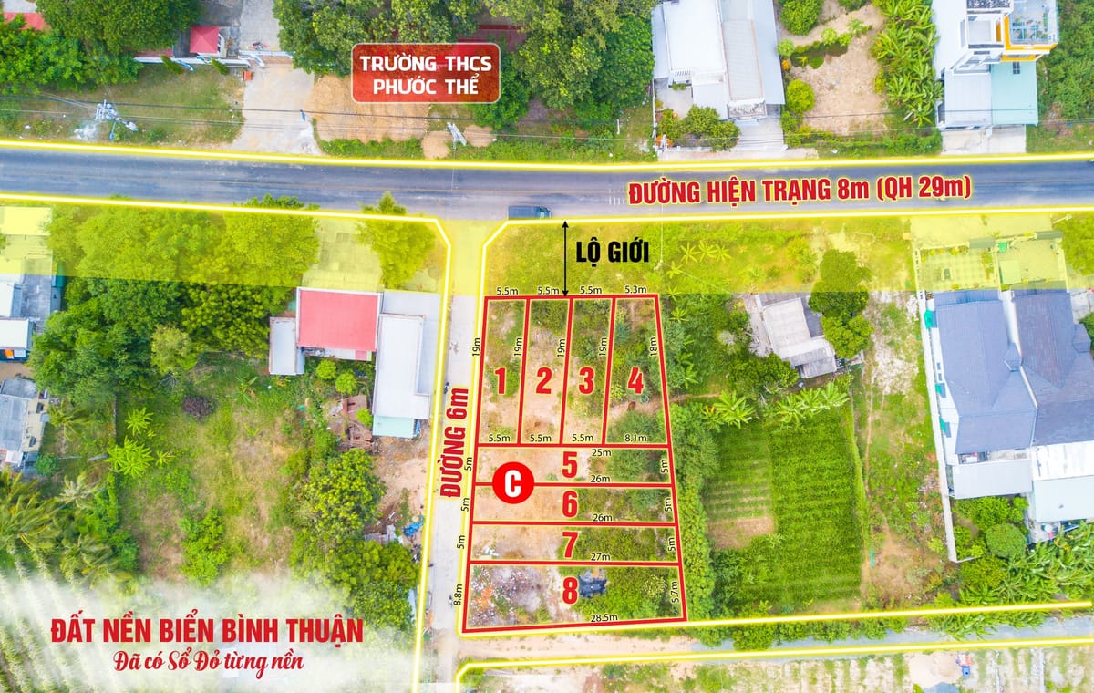 Cần bán Đất đường Quốc lộ 1A, Xã Phước Thể, Diện tích 180m², Giá 1.8 Tỷ 3
