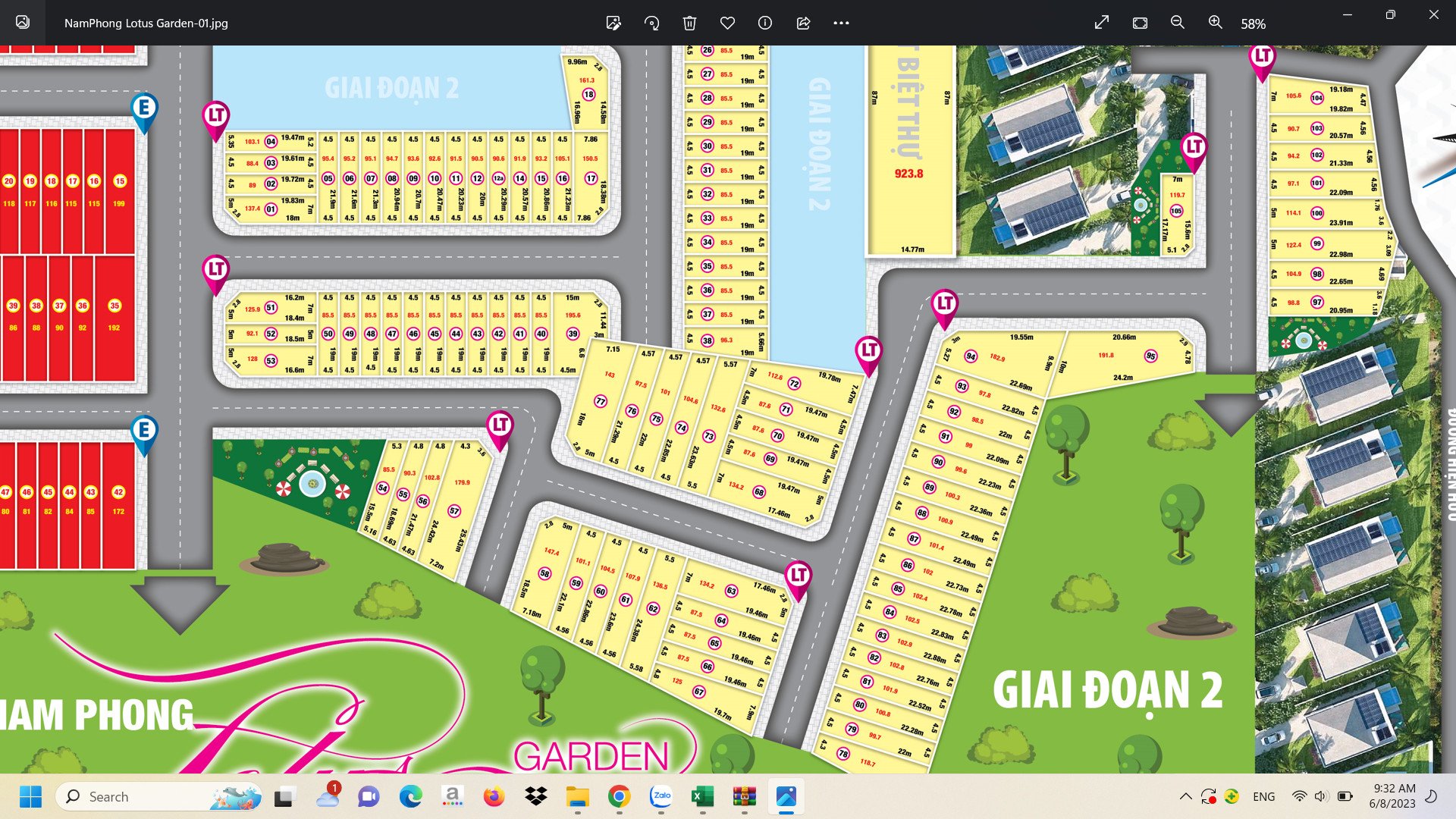 Chủ kẹt bán lô góc 2 mt đường 105m2 kdc Nam Phong giá rẻ mà dự án chưa có giá này chỉ 880tr 5