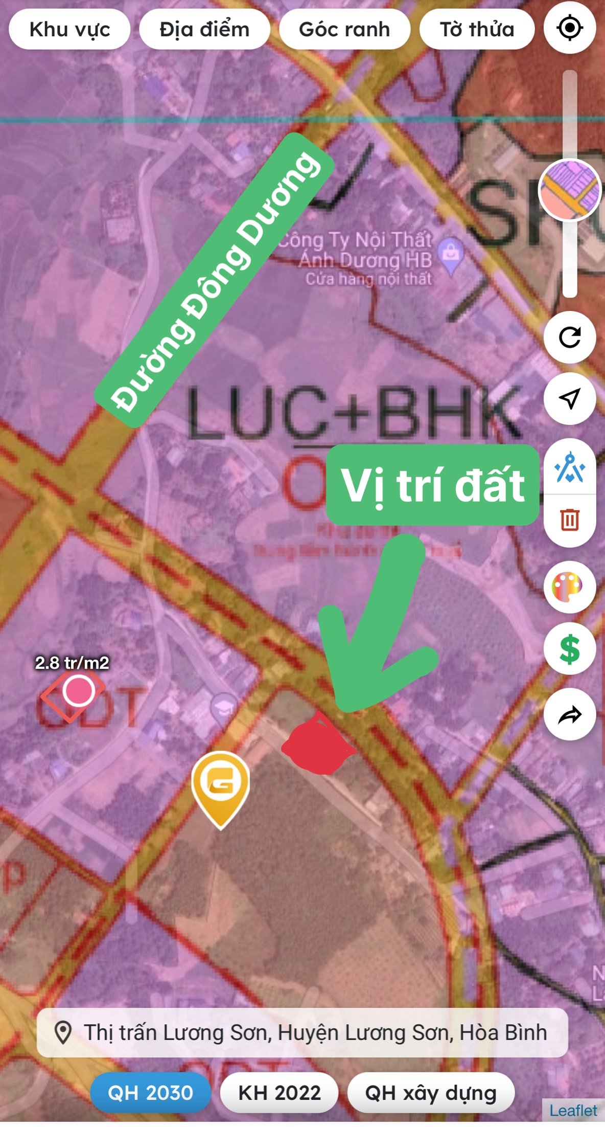 BÁN GẤP LÔ ĐẤT THỊ TRẤN CÓ DT 593m2 CÁCH ĐƯỜNG ĐÔNG DƯƠNG CÓ 200m 13