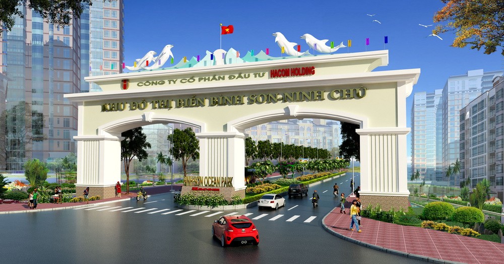 Shophouse Dự án khu đô thị mới Bình Sơn Ocean Park, Diện tích 80m2 sở hữu lâu 2