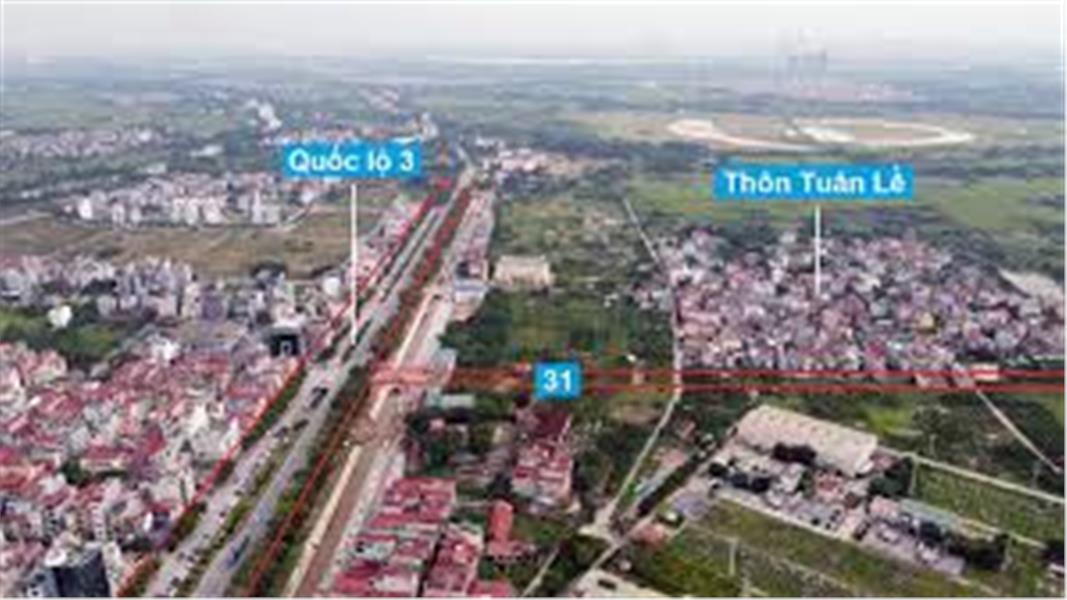 Bán 80m2 đất Tuân Lề, Tiên Dương, Đông Anh - Ô tô vào đất - chỉ 5xtr/m2 2