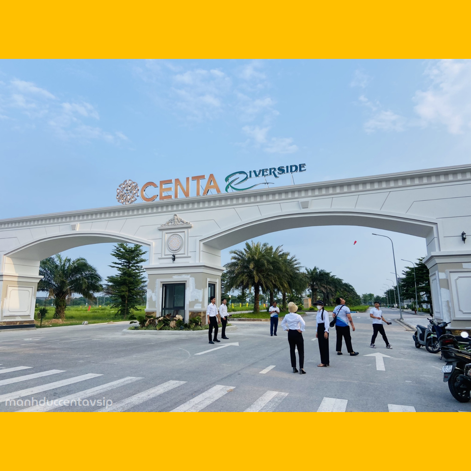 Cần bán Nhà mặt tiền dự án Centa Riverside Bắc Ninh, Diện tích 120m², Giá 9.11 Tỷ 3