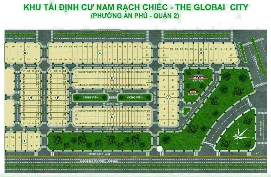 Cần bán Đất dự án Khu dân cư Nam Rạch Chiếc, Diện tích 100m², Giá 18 Tỷ 4