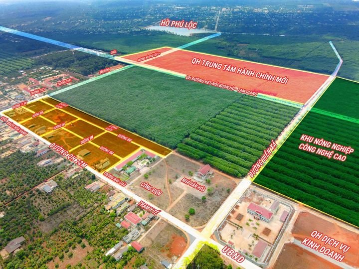 Cần bán Đất Xã Phú Lộc, Krông Năng, Diện tích 132m², Giá Thương lượng
