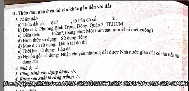 Cần bán Đất Phường Bình Trưng Đông, Quận 2, Diện tích 162m², Giá 15.7 Tỷ 3