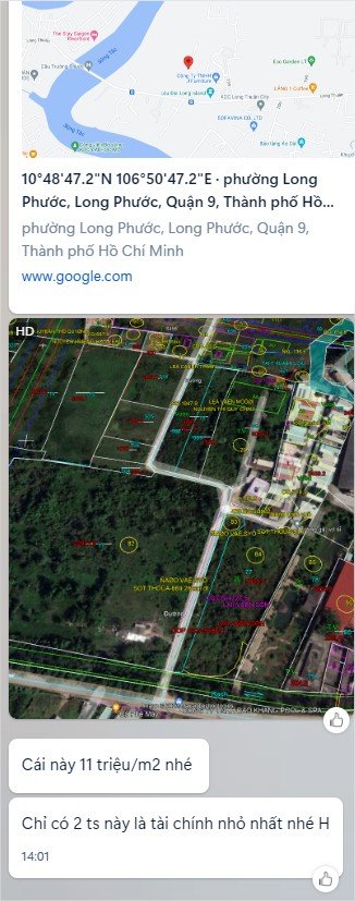 Cần bán Đất Phường Long Phước, Quận 9, Diện tích 1770m², Giá 11 Triệu/m²