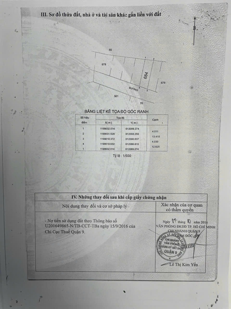 Cần bán Đất Phường Tăng Nhơn Phú B, Quận 9, Diện tích 52m², Giá 3.85 Tỷ 3