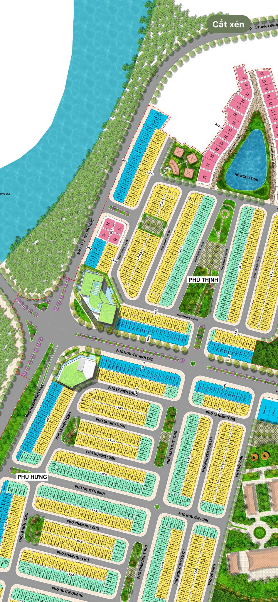 Bán 2 lô liền nhau KĐT Tân Phú Hưng, TP Hải Dương, 75m2 x 2 lô, mặt tiền 5m x 2, giá tốt