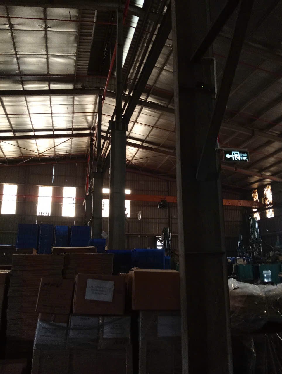 CHO THUÊ 1000m2  KHO, XƯỞNG KCN QUANG MINH. MÊ LINH. H. NỘI 2