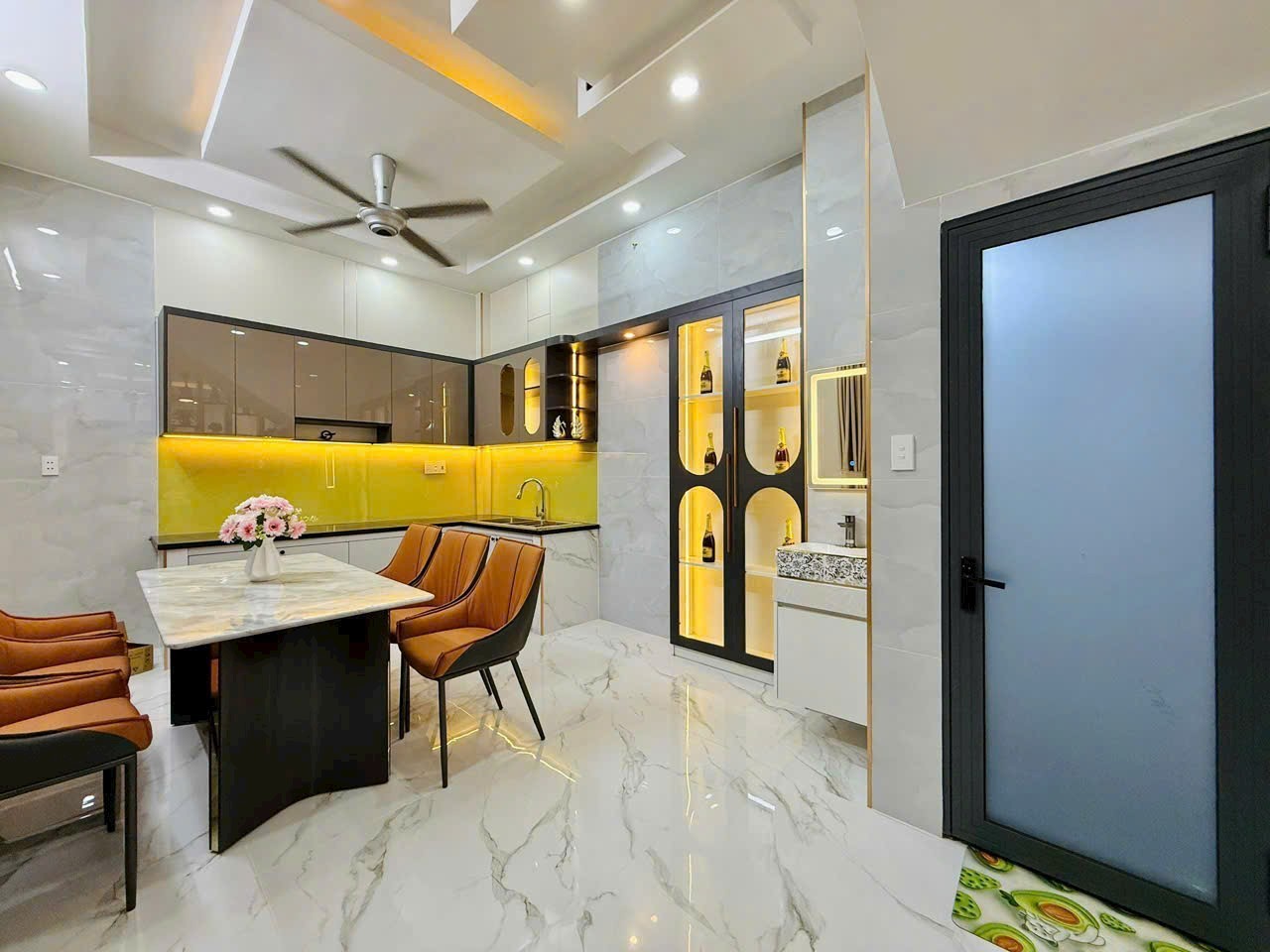 CĂN GÓC 4 TẦNG HẺM XE TẢI BÙI QUANG LÀ - 64m2 (4×16) 6 PHÒNG NGỦ - GIÁ 8.38T 8