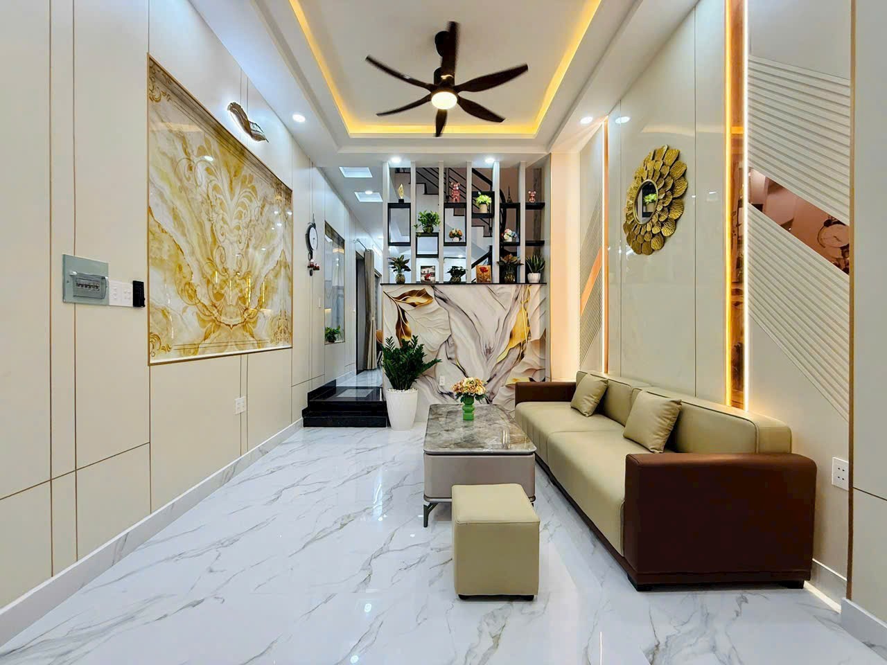 CĂN GÓC 4 TẦNG HẺM XE TẢI BÙI QUANG LÀ - 64m2 (4×16) 6 PHÒNG NGỦ - GIÁ 8.38T 4