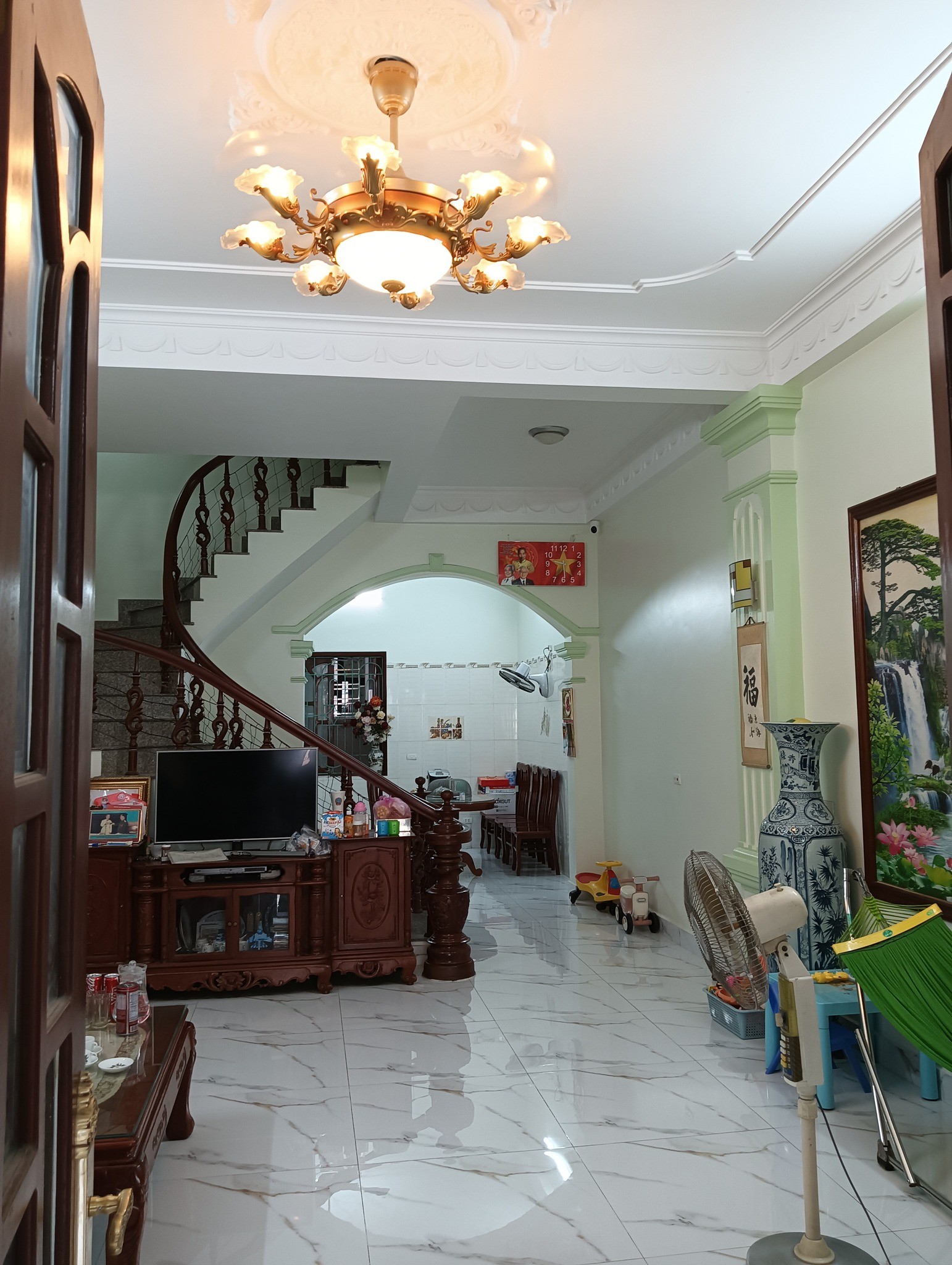 NHÀ DÂN XÂY-KHU PHÂN LÔ-ÔTÔ TRÁNH-VỈA HÈ RỘNG-75M 4T 21xTỶ-PHÚC ĐỒNG LONG BIÊN