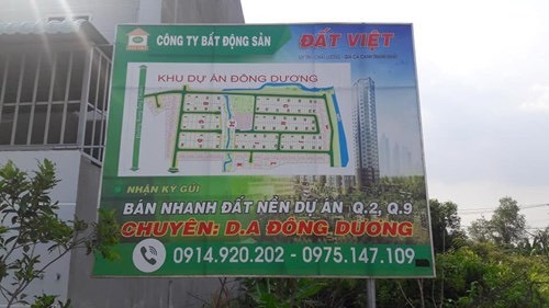 Bán gấp 1 vài lô đất, khu dân cư Đông Dương Đường Bưng Ông Thoàn, phường Phú Hữu, TP Thủ Đức.