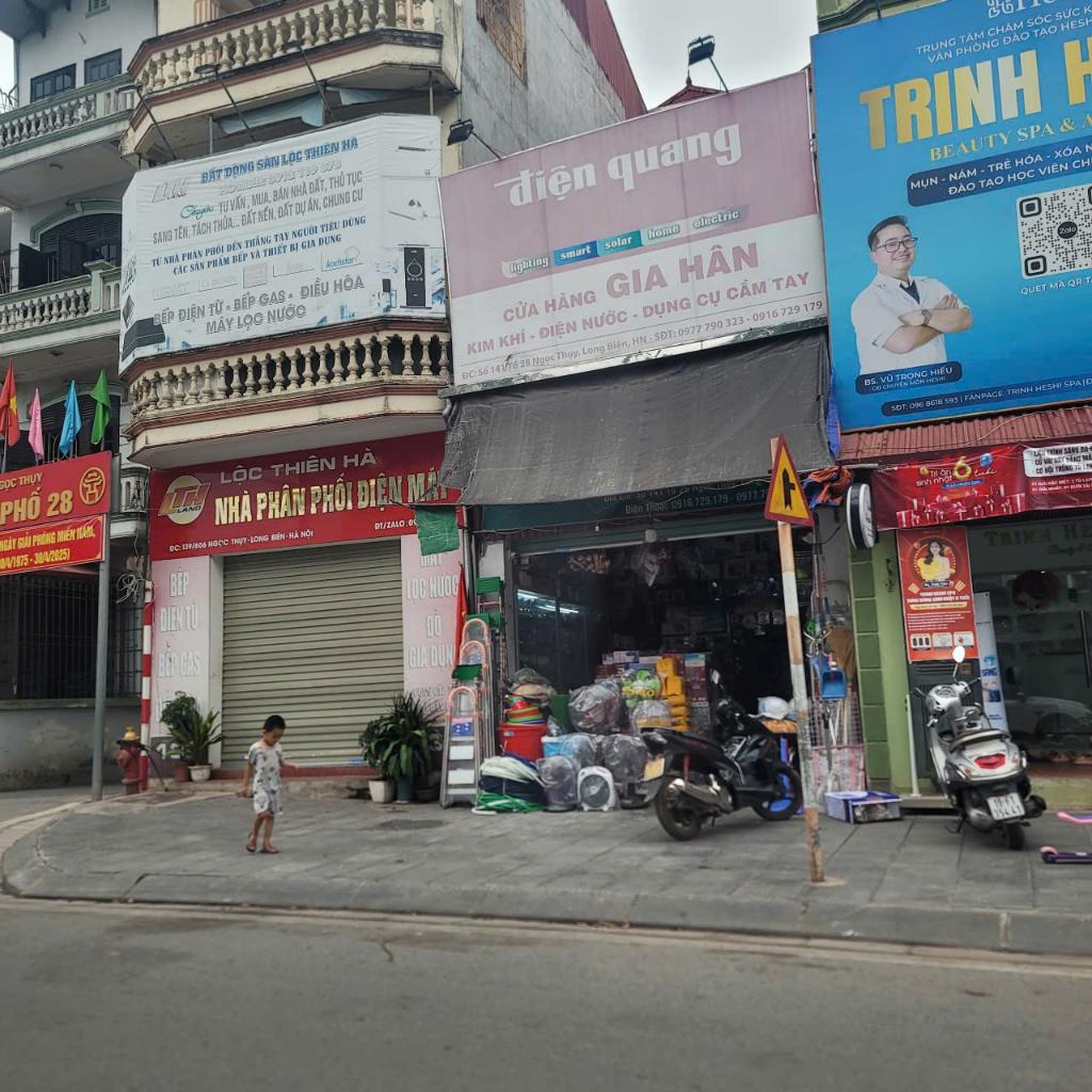 BÁN ĐẤT NGỌC THỤY 15 tỷ VỈA HÈ KINH DOANH Ô TÔ ĐỖ CỬA,LONG BIÊN 3