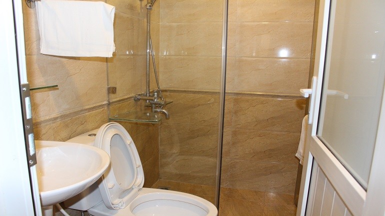 Cho thuê căn hộ dịch vụ tại Hàm Long, Hoàn Kiếm, 45m2, 1PN, ban công, nội thất hiện đại 7