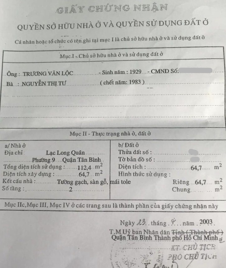 65M2 HXH THÔNG LẠC LONG QUÂN, NỞ HẬU HƠN 7 TỶ, XE HƠI NGỦ TRONG NHÀ 2