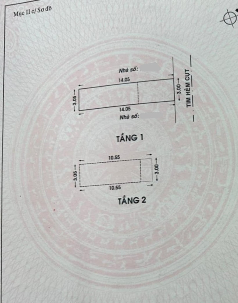 43m2 HXH Phú Thọ Hoà, sổ vuông nở hậu, nhỉnh 4 tỷ 2