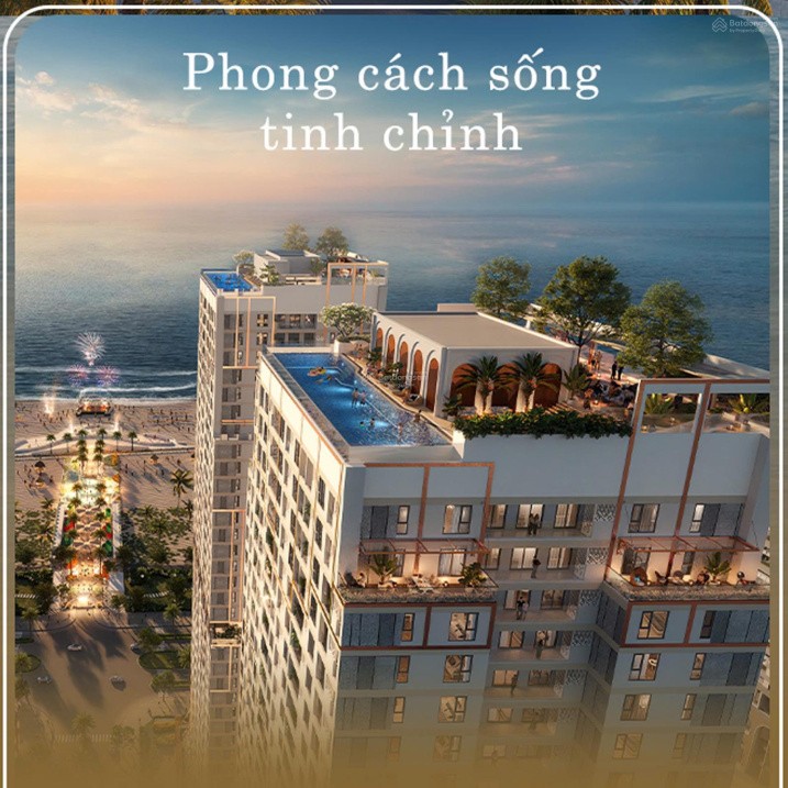 Bán căn hộ 1 phòng ngủ mặt biển Residence Signature giá chỉ 1,6 tỷ, sổ đỏ trọn đời 2